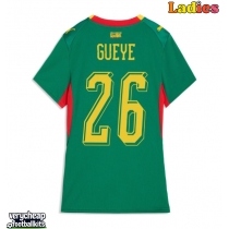 Senegal Pape Gueye #26 Replica Away Shirt Ladies World Cup 2026 Short Sleeve